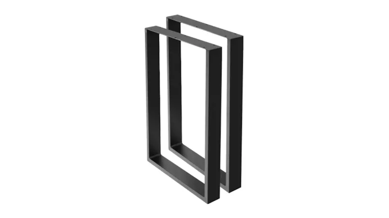 TSB Living Slimline Square Table Leg with Pre-Drilled Holes 2pcs. - Matte Black TSB Living Slimline Square Table Leg with Pre-Drilled Holes 2pcs. - Matte Black