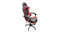 TSB Living Racer Reclining PVC Gaming Chair with Leg Rest, Plush Arm Rests - Red TSB Living Racer Reclining PVC Gaming Chair with Leg Rest, Plush Arm Rests - Red