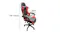TSB Living Racer Reclining PVC Gaming Chair with Leg Rest, Plush Arm Rests - Red TSB Living Racer Reclining PVC Gaming Chair with Leg Rest, Plush Arm Rests - Red