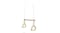 Kinderfeets Swinging Trapeze Bar & Rings Kinderfeets Swinging Trapeze Bar & Rings