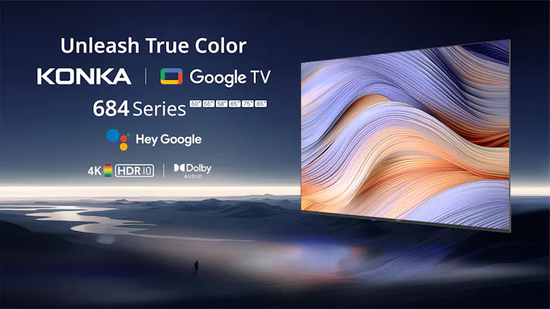 Konka 65" Smart 4K Google UHD TV (2025) Konka 65" Smart 4K Google UHD TV (2025)