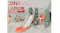 TSB Living Baby Slide - Green & Orange Dinosaurs TSB Living Baby Slide - Green & Orange Dinosaurs