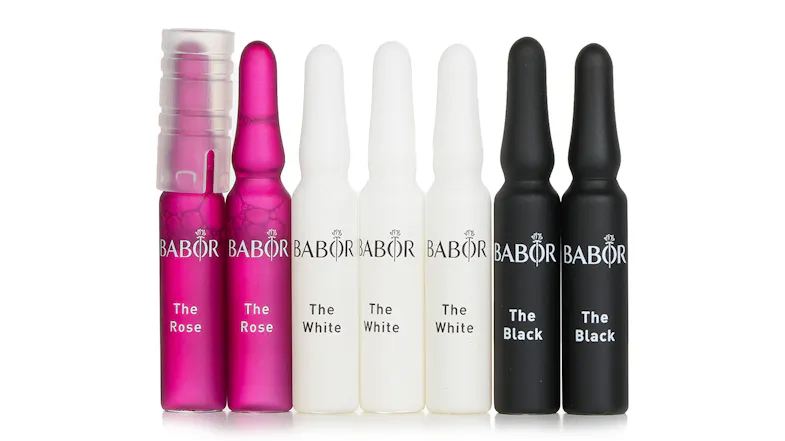 Babor Ampoule Concentrates Grand Cru (2x The Rose + 3x The White + 2x The Black) - 7x2ml/0.06oz Babor Ampoule Concentrates Grand Cru (2x The Rose + 3x The White + 2x The Black) - 7x2ml/0.06oz