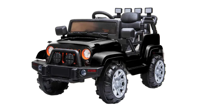 TSB Living Ride On Car - Elevated 4WD Off-Roader (Black) TSB Living Ride On Car - Elevated 4WD Off-Roader (Black)