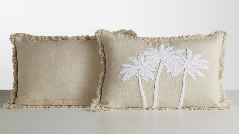 Palm Natural Breakfast Cushion by L'Avenue Palm Natural Breakfast Cushion by L'Avenue