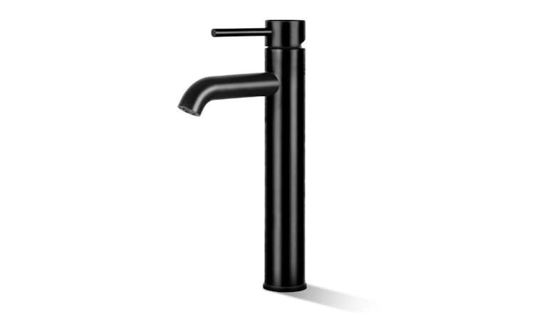 TSB Living Modern Mixer Tap with Engraved Hot & Cold Indicators 32 x 14cm - Black TSB Living Modern Mixer Tap with Engraved Hot & Cold Indicators 32 x 14cm - Black
