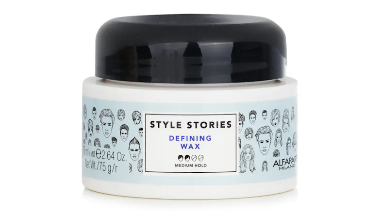 AlfaParf Style Stories Defining Wax (Medium Hold) - 75ml/2.64oz AlfaParf Style Stories Defining Wax (Medium Hold) - 75ml/2.64oz