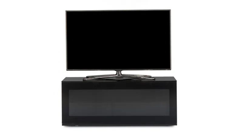 Sonorous 1.1m TV/AV Entertainment Centre Cabinet - Black (Studio Series/ST110IBLKBLKBS) Sonorous 1.1m TV/AV Entertainment Centre Cabinet - Black (Studio Series/ST110IBLKBLKBS)