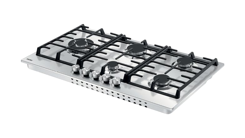 Haier 90cm 5 Burner Gas Cooktop - Stainless Steel (500 Series/HCG905WFCX3) Haier 90cm 5 Burner Gas Cooktop - Stainless Steel (500 Series/HCG905WFCX3)
