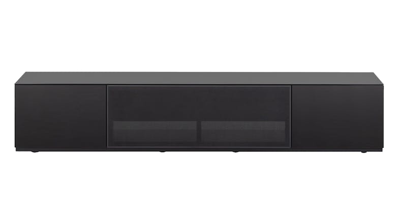 Sonorous 2m TV/AV Entertainment Centre Cabinet - Black Gloss (Studio Series/STD200PBLKBLKBS) Sonorous 2m TV/AV Entertainment Centre Cabinet - Black Gloss (Studio Series/STD200PBLKBLKBS)