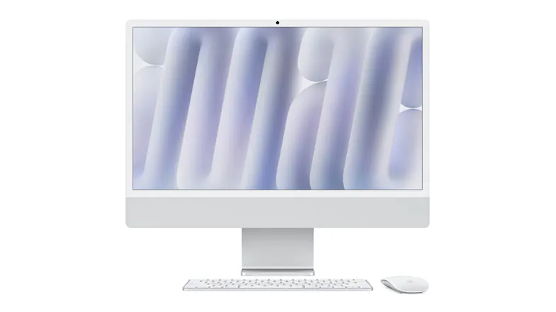Apple iMac 24" M4 Chip 10-Core CPU & 10-Core GPU 16GB-RAM 256GB-SSD with Retina 4.5K Display - Silver (2024) Apple iMac 24" M4 Chip 10-Core CPU & 10-Core GPU 16GB-RAM 256GB-SSD with Retina 4.5K Display - Silver (2024)