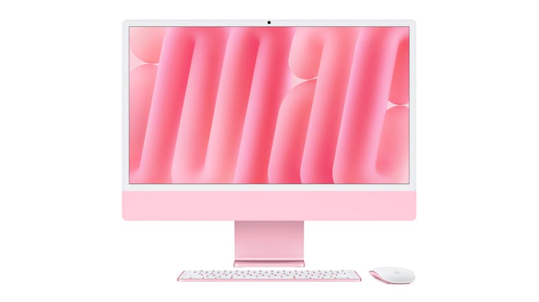 Apple iMac 24" M4 Chip 10-Core CPU & 10-Core GPU 24GB-RAM 512GB-SSD with Retina 4.5K Display - Pink (2024) Apple iMac 24" M4 Chip 10-Core CPU & 10-Core GPU 24GB-RAM 512GB-SSD with Retina 4.5K Display - Pink (2024)