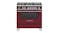 Fisher & Paykel 90cm Dual Fuel Freestanding Oven with Gas Cooktop - Red (Series 9/OR90SCG6R1) Fisher & Paykel 90cm Dual Fuel Freestanding Oven with Gas Cooktop - Red (Series 9/OR90SCG6R1)