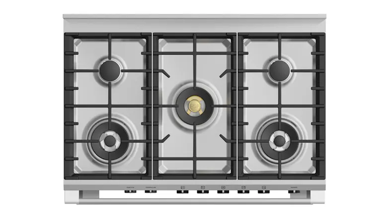 Fisher & Paykel 90cm Dual Fuel Freestanding Oven with Gas Cooktop - White (Series 9/OR90SCG6W1) Fisher & Paykel 90cm Dual Fuel Freestanding Oven with Gas Cooktop - White (Series 9/OR90SCG6W1)