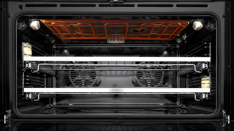 Fisher & Paykel 90cm Dual Fuel Freestanding Oven with Gas Cooktop - White (Series 9/OR90SCG6W1) Fisher & Paykel 90cm Dual Fuel Freestanding Oven with Gas Cooktop - White (Series 9/OR90SCG6W1)