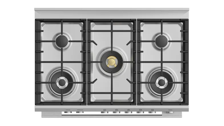 Fisher & Paykel 90cm Dual Fuel Freestanding Oven with Gas Cooktop - Stainless Steel (Series 9/OR90SDG6X1) Fisher & Paykel 90cm Dual Fuel Freestanding Oven with Gas Cooktop - Stainless Steel (Series 9/OR90SDG6X1)