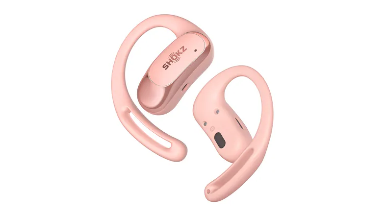 Shokz OpenFit Air True Wireless Open Ear Headphones - Pink Shokz OpenFit Air True Wireless Open Ear Headphones - Pink