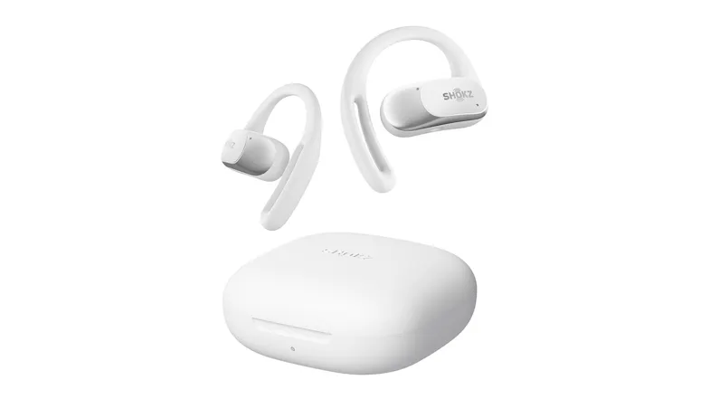 Shokz OpenFit Air True Wireless Open Ear Headphones - White Shokz OpenFit Air True Wireless Open Ear Headphones - White