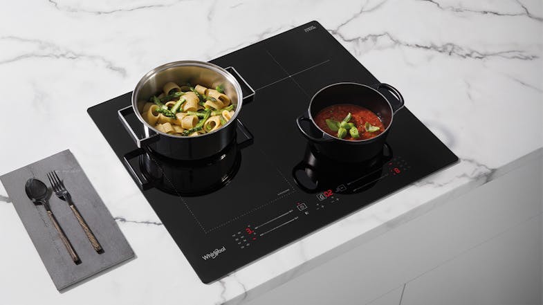 Whirlpool 60cm 4 Zone Induction Cooktop - Black (WFS0160NE) Whirlpool 60cm 4 Zone Induction Cooktop - Black (WFS0160NE)