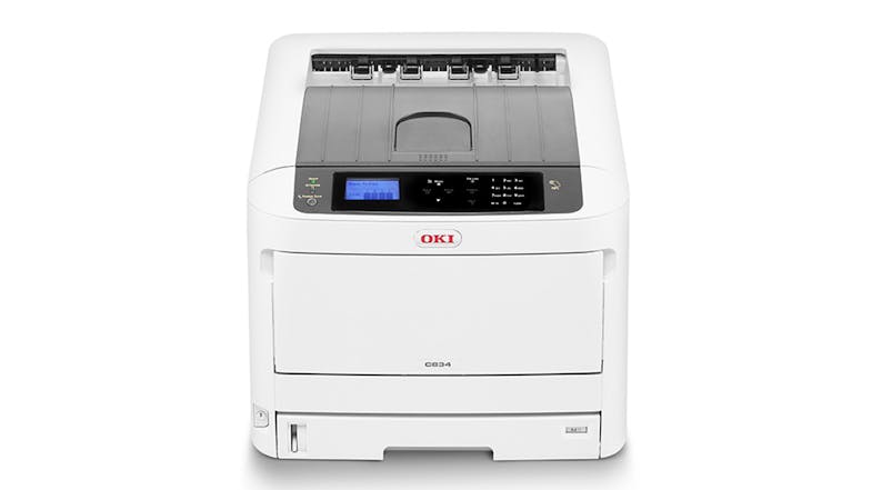 OKI C834NW A3 Colour Laser Printer - Grey OKI C834NW A3 Colour Laser Printer - Grey