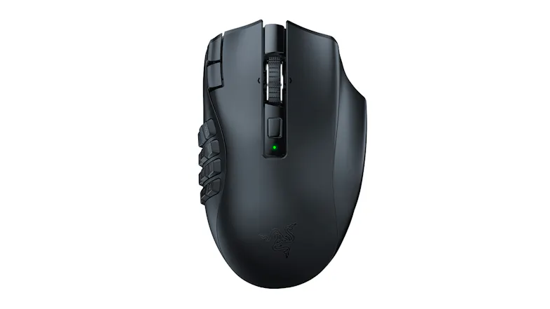 Razer Naga V2 Ergonomic Wireless Gaming Mouse - Black (MMO, HyperSpeed) Razer Naga V2 Ergonomic Wireless Gaming Mouse - Black (MMO, HyperSpeed)