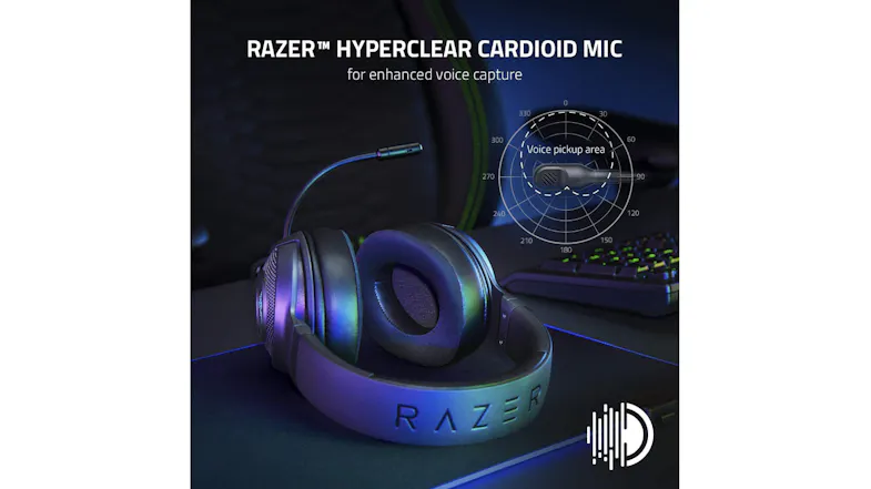 Razer Kraken V3 X Wired Gaming Headset for PS4/PC - Black Razer Kraken V3 X Wired Gaming Headset for PS4/PC - Black