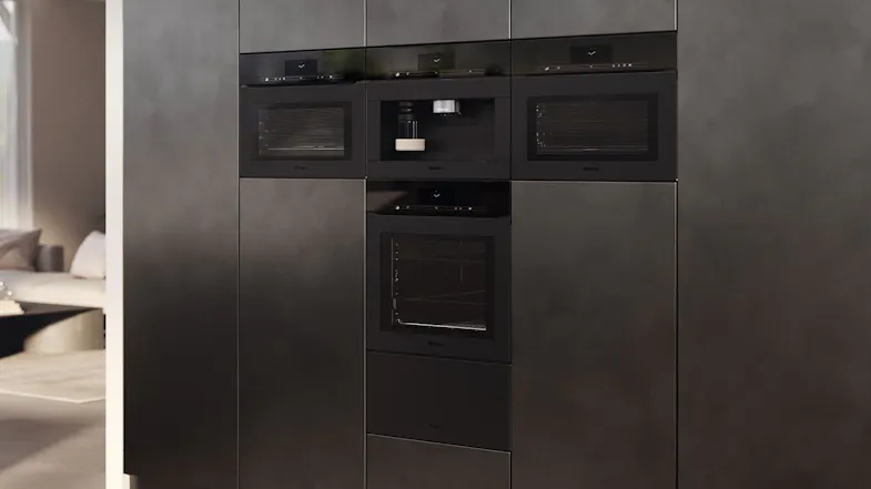 Miele 45cm Built-In Microwave Oven with 25 Functions - Matte Black (H7840 BMX/12326410) Miele 45cm Built-In Microwave Oven with 25 Functions - Matte Black (H7840 BMX/12326410)
