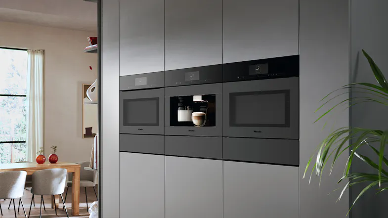 Miele 45cm Built-In Microwave Oven with 25 Functions - Matte Black (H7840 BMX/12326410) Miele 45cm Built-In Microwave Oven with 25 Functions - Matte Black (H7840 BMX/12326410)