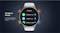 Ryze Gene SmartWatch - Star Grey Case with White/Mint Band (GPS, Bluetooth) Ryze Gene SmartWatch - Star Grey Case with White/Mint Band (GPS, Bluetooth)
