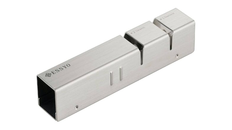 Essho Washable Double Slot Benchtop Knife Sharpener Essho Washable Double Slot Benchtop Knife Sharpener
