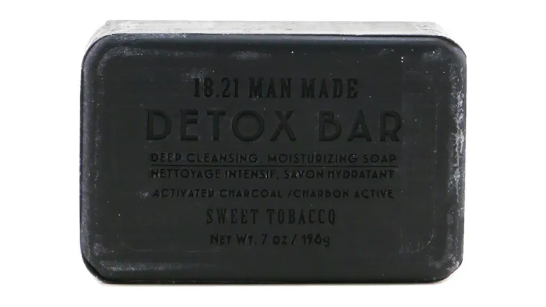 18.21 Man Made Detox Bar - Deep Cleansing, Moisturizing Soap - # Sweet Tobacco - 198g/7oz 18.21 Man Made Detox Bar - Deep Cleansing, Moisturizing Soap - # Sweet Tobacco - 198g/7oz