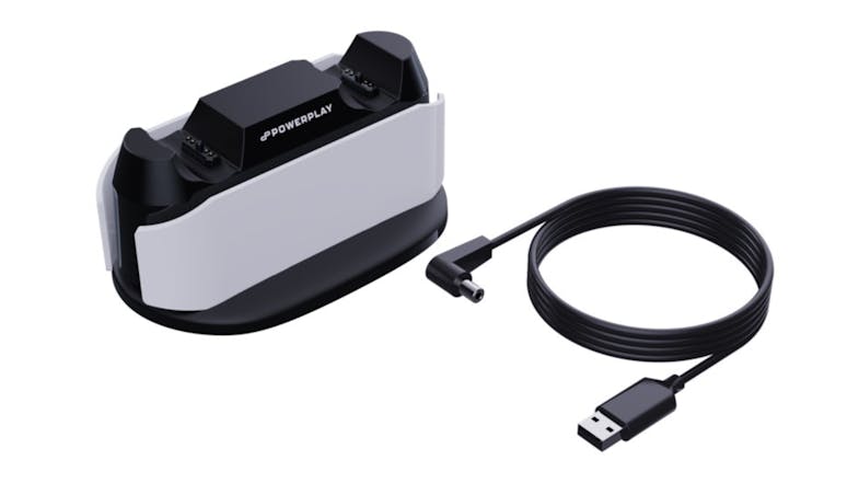 PowerPlay Dual Charging Station for PS5 Controller - White PowerPlay Dual Charging Station for PS5 Controller - White