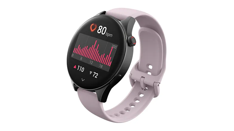 Ryze Wave SmartWatch - Black Case with Lilac/Black Band (Bluetooth) Ryze Wave SmartWatch - Black Case with Lilac/Black Band (Bluetooth)