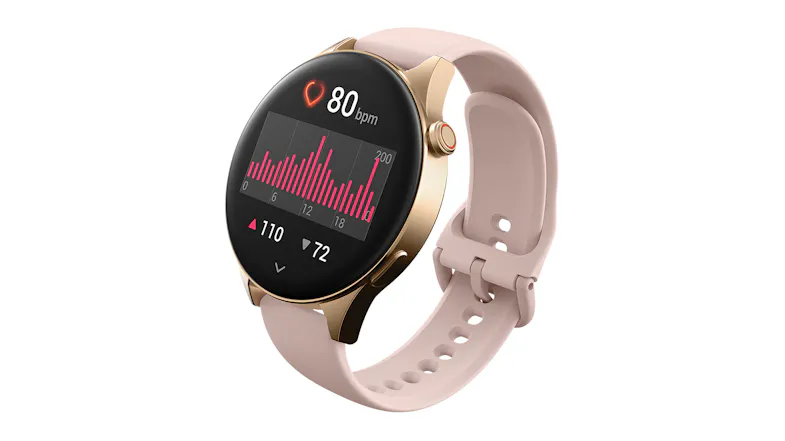 Ryze Wave SmartWatch - Rose Gold Case with Pink/White Band (Bluetooth) Ryze Wave SmartWatch - Rose Gold Case with Pink/White Band (Bluetooth)