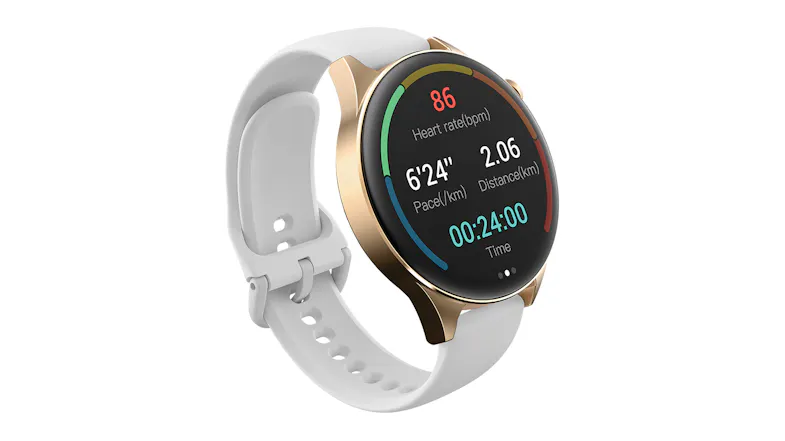 Ryze Wave SmartWatch - Rose Gold Case with Pink/White Band (Bluetooth) Ryze Wave SmartWatch - Rose Gold Case with Pink/White Band (Bluetooth)