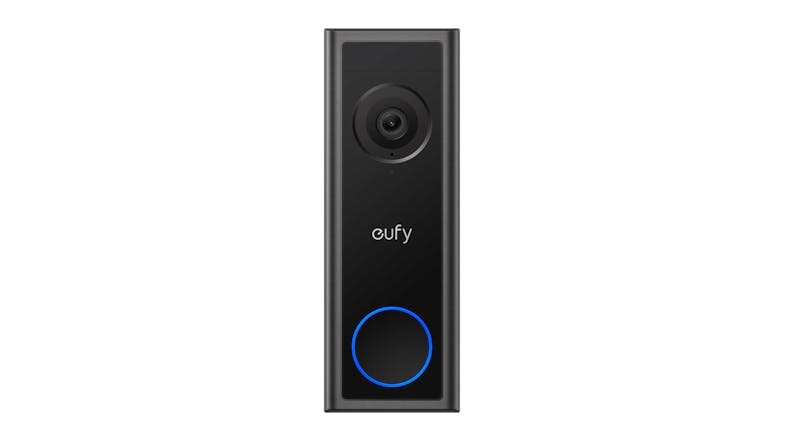 Eufy C33 Video Doorbell - Black (2K, Night Vision, Motion Detection, Two-Way Audio) Eufy C33 Video Doorbell - Black (2K, Night Vision, Motion Detection, Two-Way Audio)