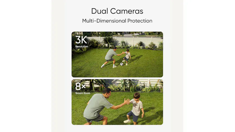 Eufy E340 2K Outdoor Wired Smart Security Camera with Floodlight - 1 Pack (White) Eufy E340 2K Outdoor Wired Smart Security Camera with Floodlight - 1 Pack (White)