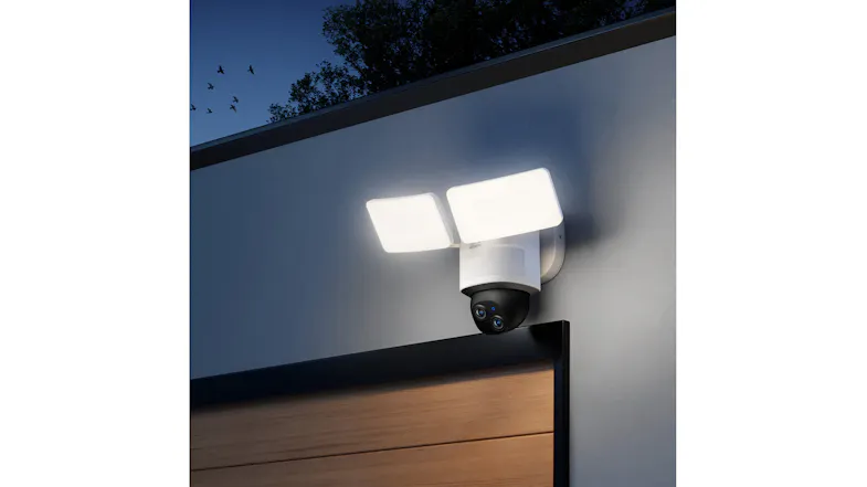 Eufy E340 2K Outdoor Wired Smart Security Camera with Floodlight - 1 Pack (White) Eufy E340 2K Outdoor Wired Smart Security Camera with Floodlight - 1 Pack (White)