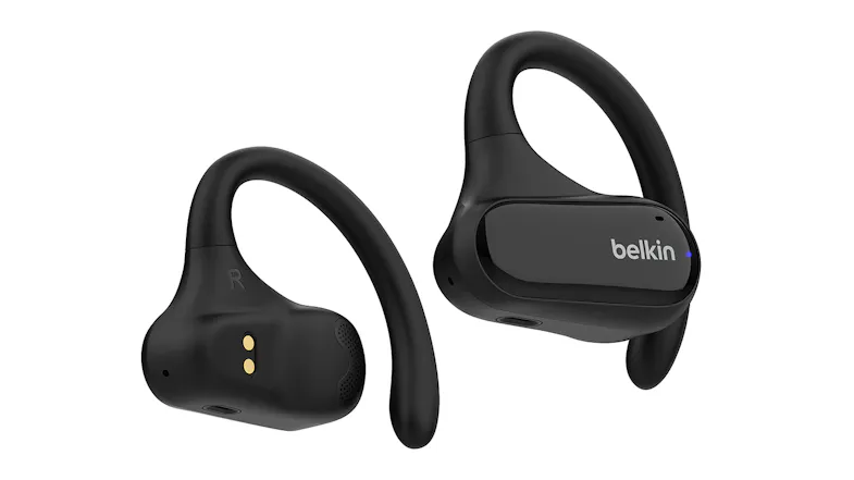 Belkin SoundForm ClearFit True Wireless Open-Ear Headphones - Black Belkin SoundForm ClearFit True Wireless Open-Ear Headphones - Black