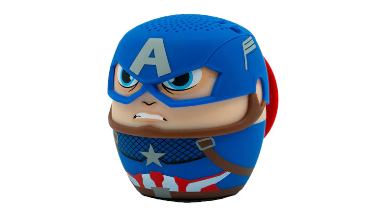 Bitty Boomers Portable Bluetooth Speaker - Marvel: Captain America Bitty Boomers Portable Bluetooth Speaker - Marvel: Captain America