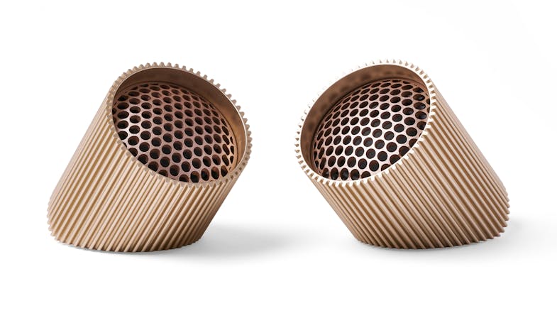 Lexon Ray Magnetic Speaker Set - Vivid Gold Lexon Ray Magnetic Speaker Set - Vivid Gold