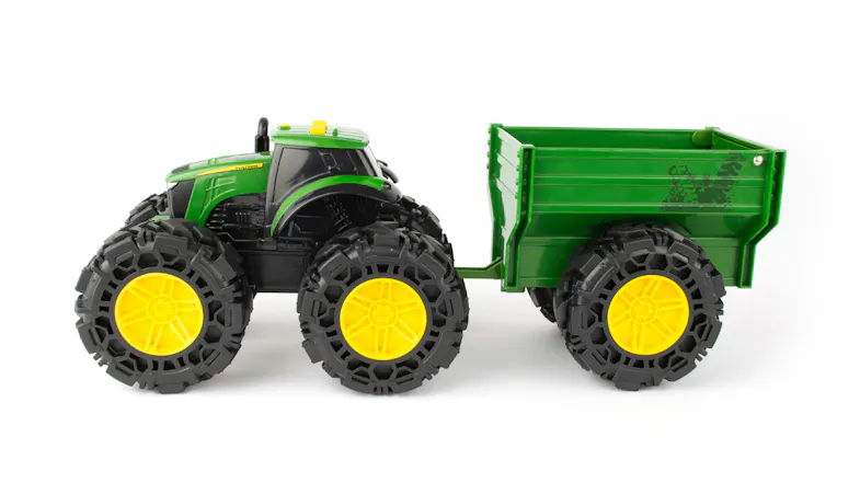 John Deere KIDS Monster Treads Tractor & Trailer Toy Set John Deere KIDS Monster Treads Tractor & Trailer Toy Set