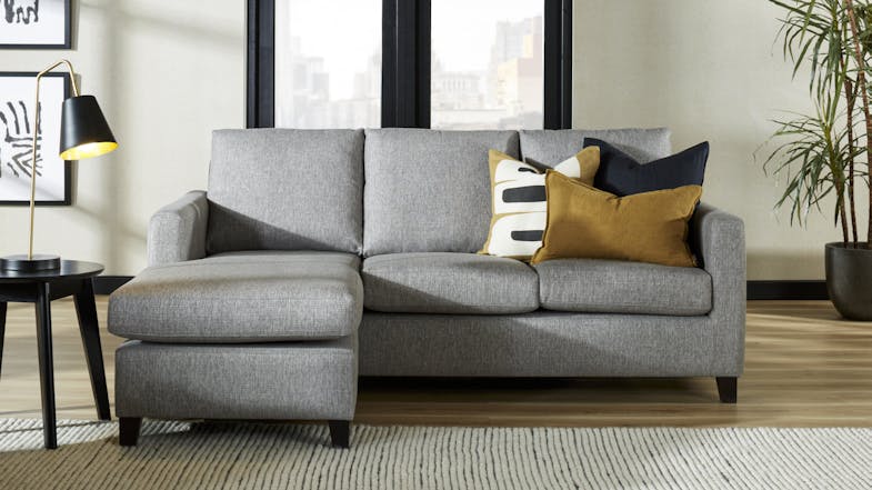 Kipton 3 Seater Fabric Sofa with Chaise Kipton 3 Seater Fabric Sofa with Chaise