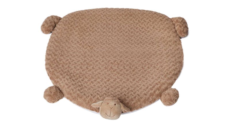 PaWz Squeaky Pet Cushion 102 x 96cm - Tan Lamby PaWz Squeaky Pet Cushion 102 x 96cm - Tan Lamby