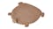 PaWz Squeaky Pet Cushion 102 x 96cm - Tan Lamby PaWz Squeaky Pet Cushion 102 x 96cm - Tan Lamby