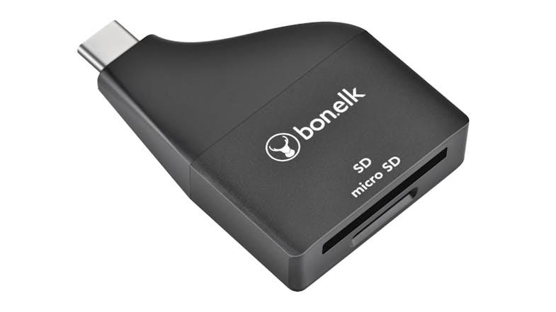 Bon.Elk USB-C to MicroSD/SD Adapter - Black (ELK-80065-R) Bon.Elk USB-C to MicroSD/SD Adapter - Black (ELK-80065-R)