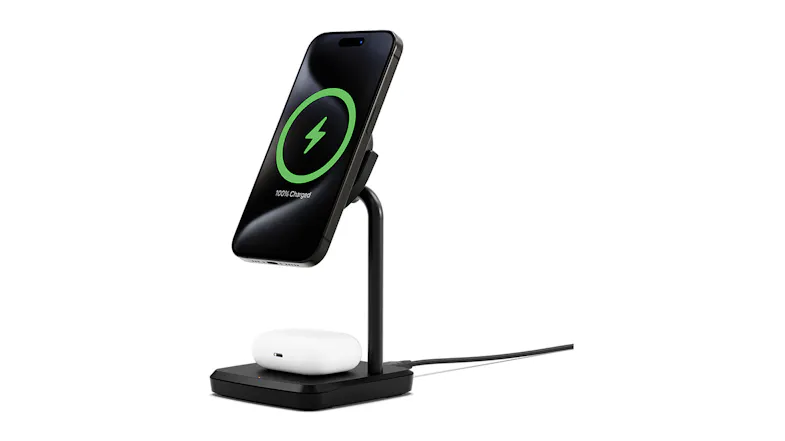 Cygnett ChargeBase 20W 2-in-1 Magnetic Wireless Charger With Qi2.0 - Black (CY5067BUNCP) Cygnett ChargeBase 20W 2-in-1 Magnetic Wireless Charger With Qi2.0 - Black (CY5067BUNCP)