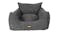 PaWz Pet Car Booster Seat with Safety Harness Medium - Grey PaWz Pet Car Booster Seat with Safety Harness Medium - Grey