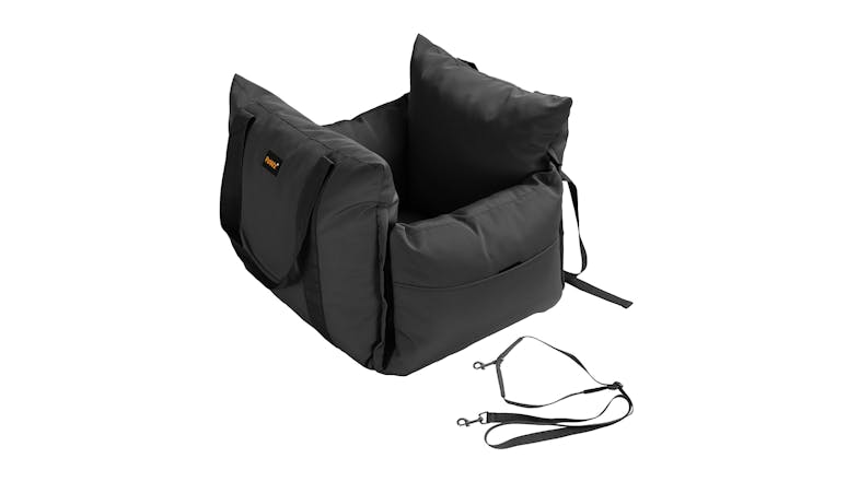 PaWz Transforming Pet Carrier and Car Booster Seat with Safety Harness - Black PaWz Transforming Pet Carrier and Car Booster Seat with Safety Harness - Black