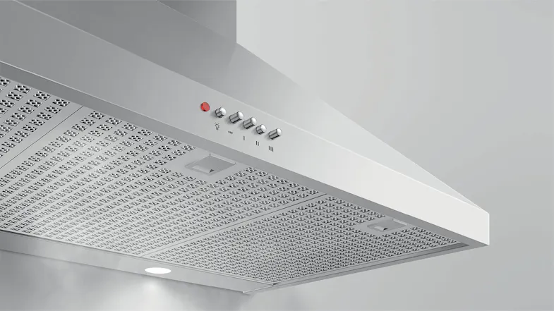 Fisher & Paykel 90cm Pyramid Chimney Wall Mounted Rangehood - Stainless Steel (Series 7/HC90PCX1) Fisher & Paykel 90cm Pyramid Chimney Wall Mounted Rangehood - Stainless Steel (Series 7/HC90PCX1)
